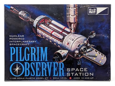 1/100 MPC Pilgrim Observer Space Station Model Kit - Sealed