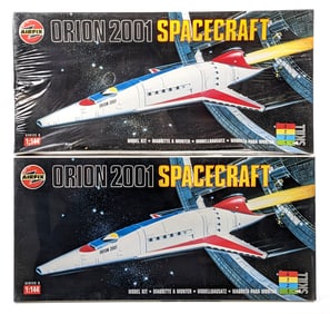 (2) 1/144 Airfix Orion 2001 Spacecraft Model Kit - Sealed