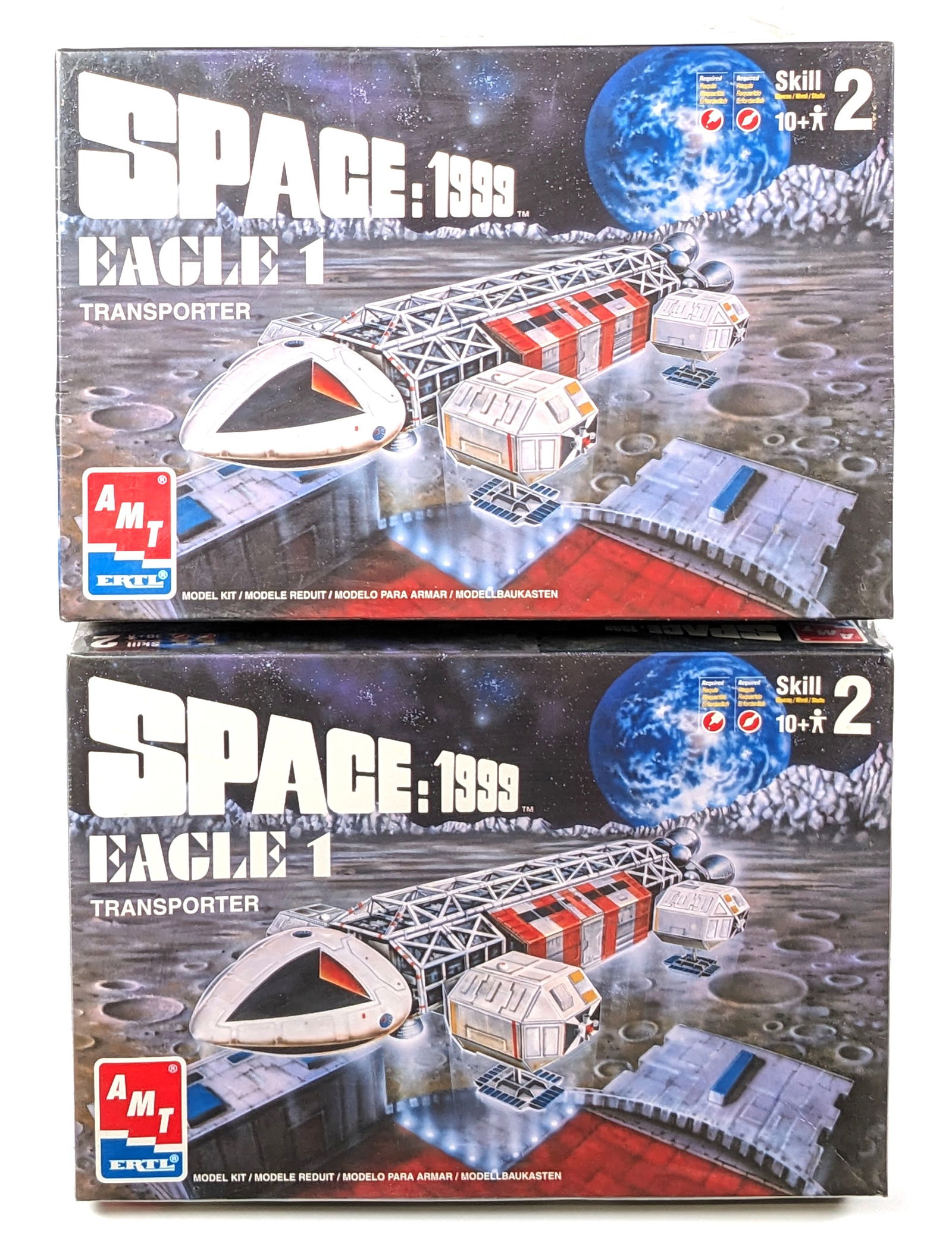 (2) AMT Ertl Space: 1999 Eagle 1 Transporter Model Kits - Sealed (1 of 9)