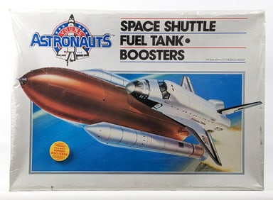 1/72 Scale Monogram Space Shuttle with Fuel Tank & Boosters Model Kit - Sealed