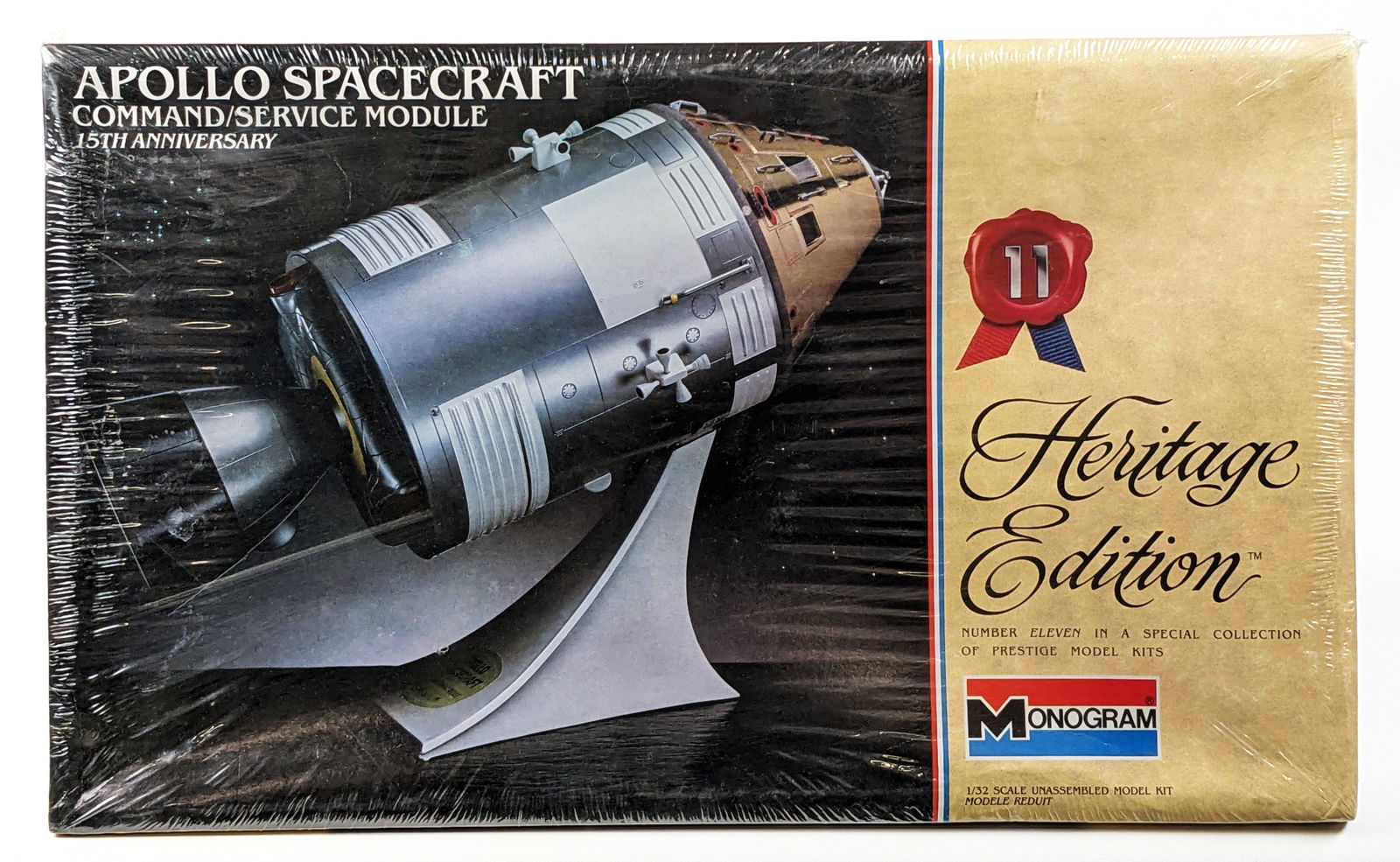 1/32 Monogram Apollo Spacecraft CSM Model Kit (1 of 6)