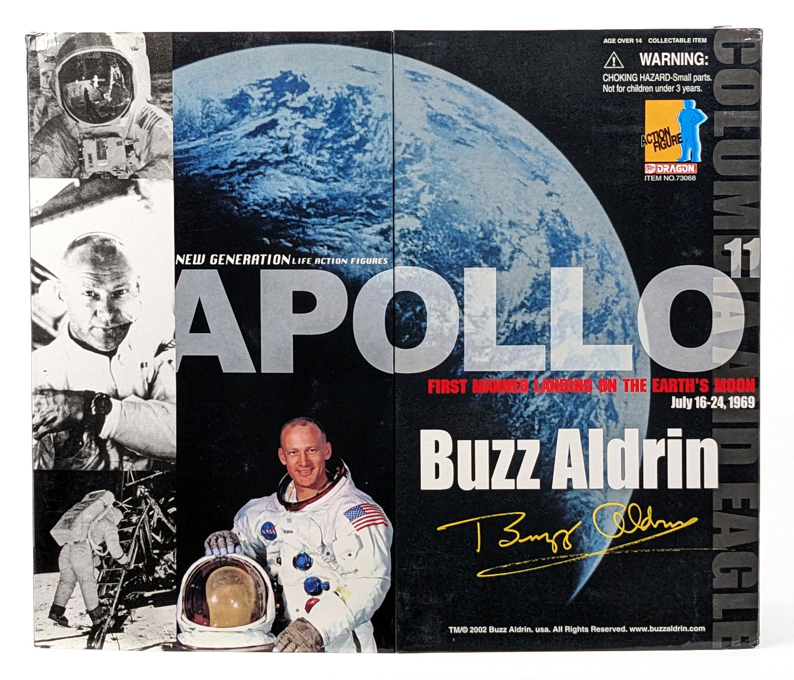 1/6 Scale Dragon Models NASA APOLLO 11 Buzz Aldrin Astronaut Action Figure - NIB (1 of 11)