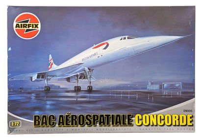 1/72 Scale Airfix British Airways Concorde Airplane Model Kit - NIB