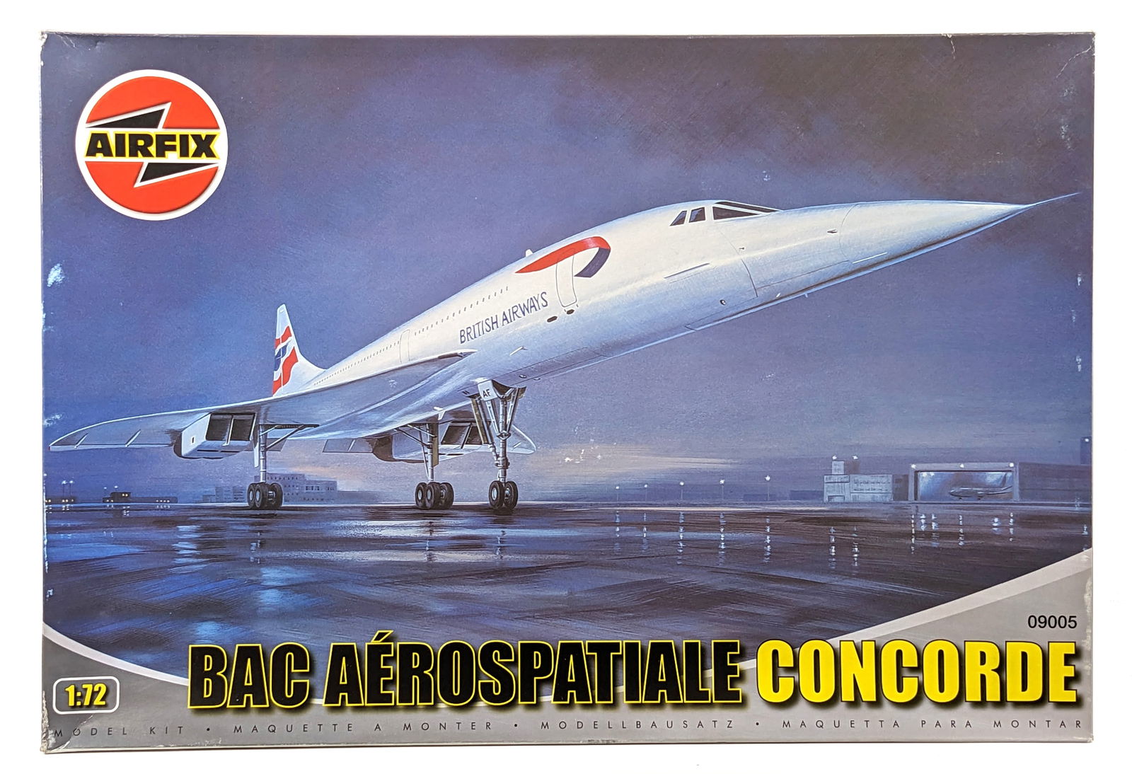 1/72 Scale Airfix British Airways Concorde Airplane Model Kit - NIB (1 of 9)