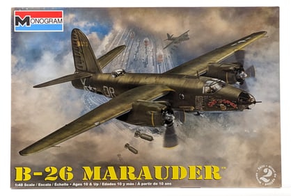 1/48 Monogram B-26 Marauder Twin Engine Bomber - Sealed