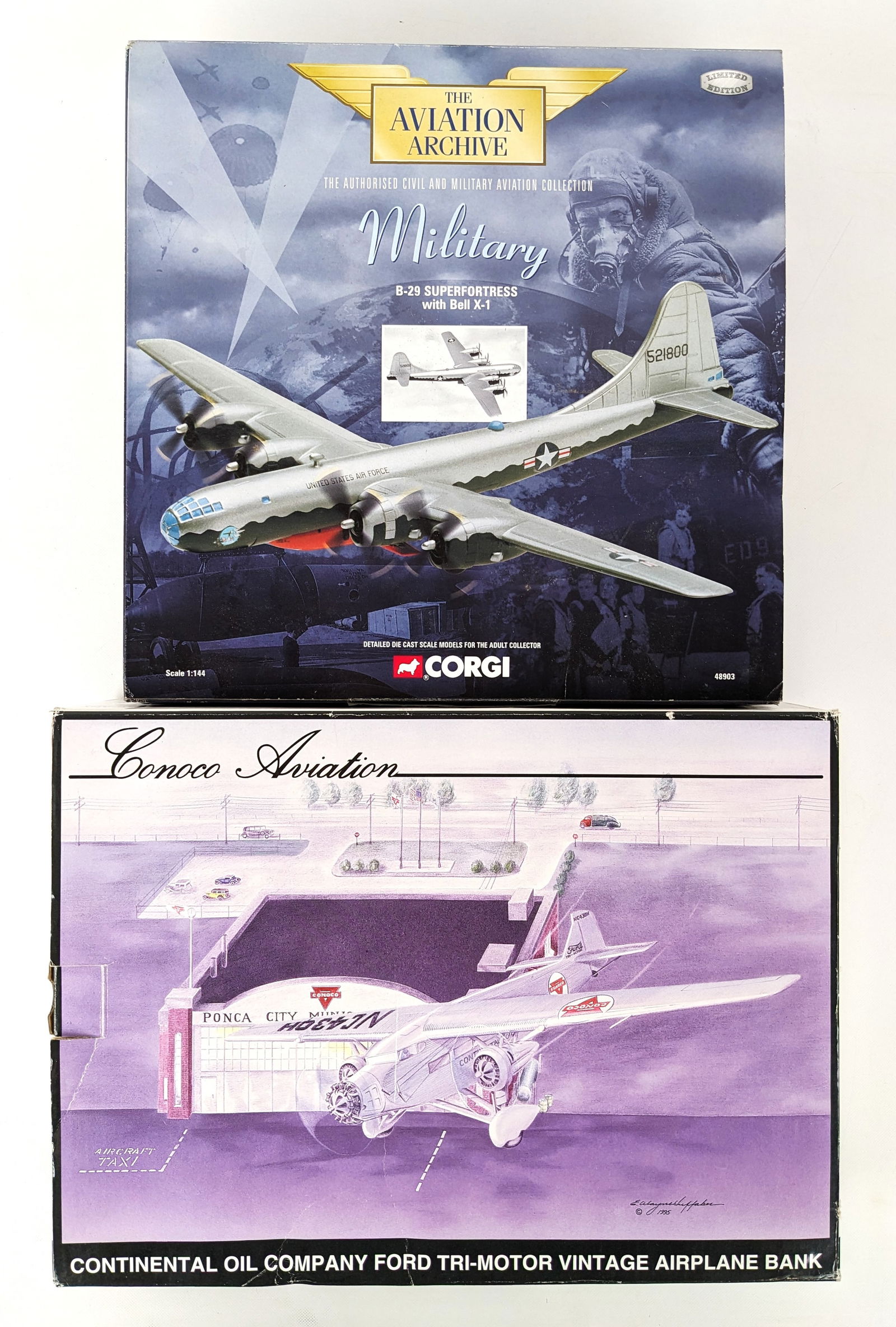Corgi B-29 Superfortress & Speccast Conoco Aviation Aircrafts (1 of 13)