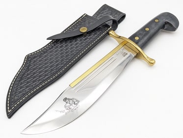 1987 Case XX Davey Crocket Bowie Knife w/ Sheath