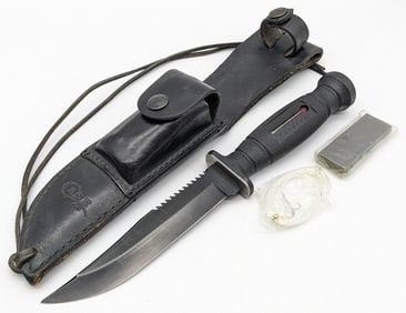 1986 Case XX Outlander Lightweight Wilderness Survival Knife 369 w/ Sheath