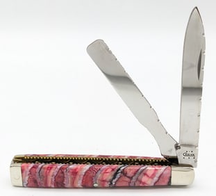 Custom 2004 Case XX Red Mammoth Tooth Doctor's Knife 6285