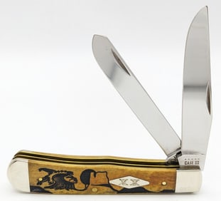 2020 Case XX Yellowhorse Early Morning Singer Antique Bone Trapper 6254