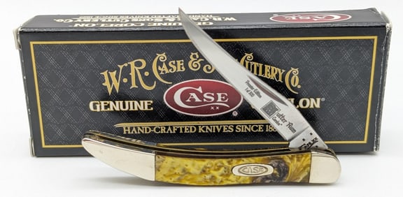 Ltd 2016 Case XX Butter Rum Corelon Tiny Toothpick 910096 w/ Box