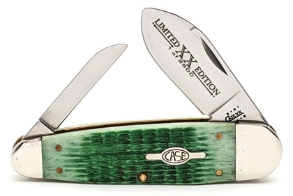 Ltd 2001 Case XX Emerald Green Bone Sleeveboard 6270