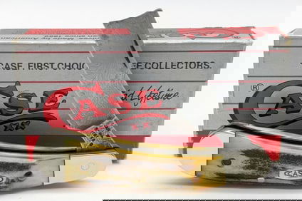 1999 Case XX Stag Damascus Razor 511098 D w/ Box