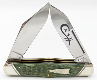 1991 Case XX Classic Green Bone 1 of 1000 Humpback Whittler 62046J