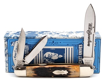 1991 Case XX Classic 1 of 750 Stag Large Whittler 53091 w/ Box
