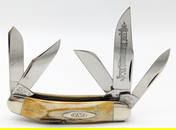 1993 Case XX Classic 1 of 31 Stag 5-Blade Sowbelly 55039