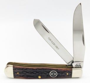 2001 Case XX Barbed Wire Bone Trapper 6254