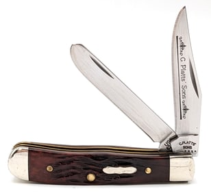 2006 Case XX C. Platts' Sons Jigged Bone Tiny Trapper 62154