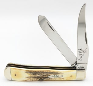 2003 Case XX Stag Muskrat Blade Trapper O5254