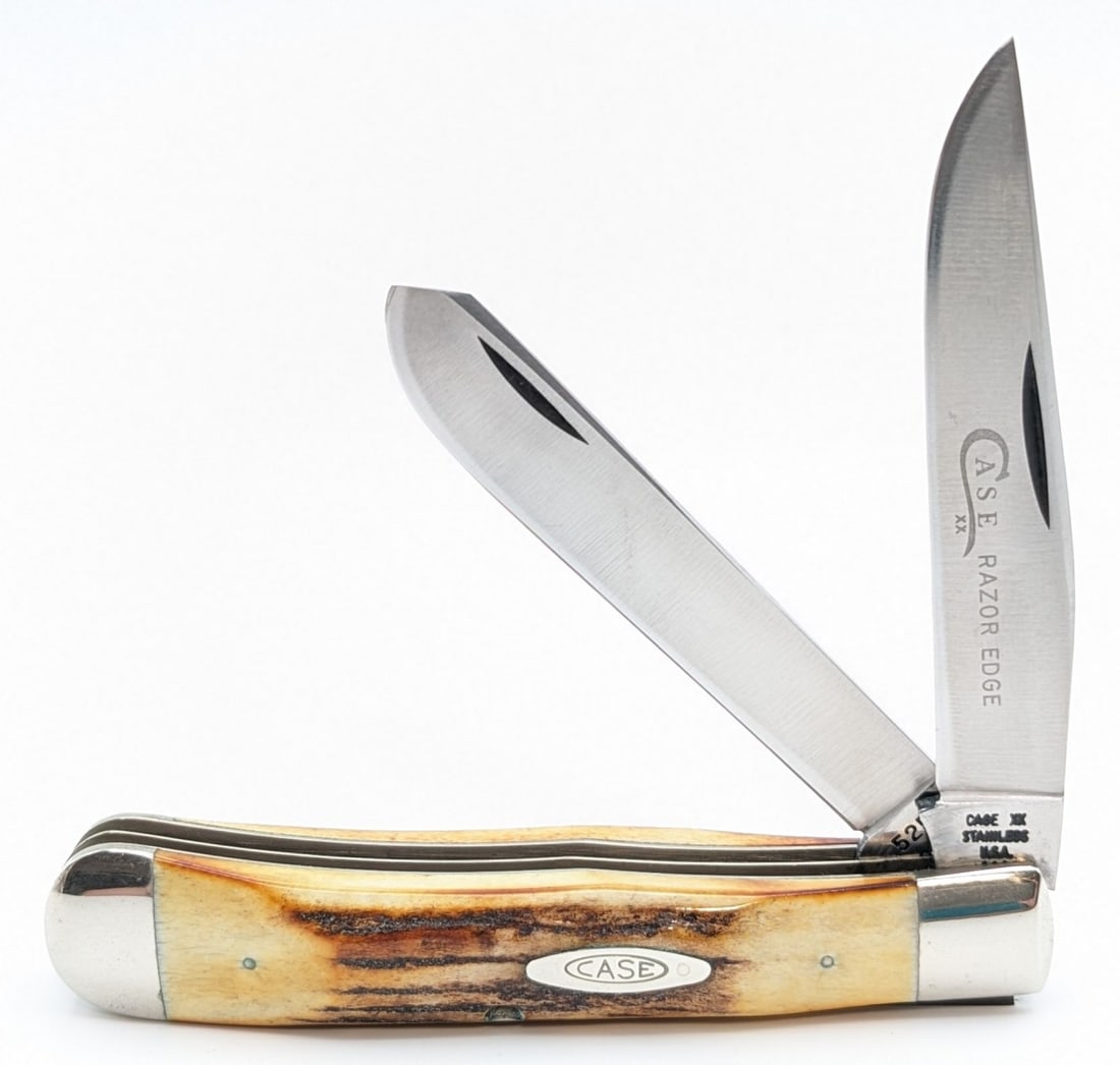 1976 Case XX Gray Letter Stag Trapper 5254 (1 of 4)