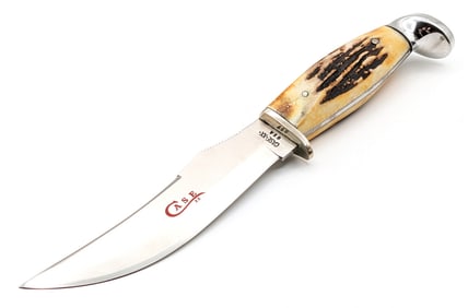 1978 Case XX Red Letter Stag Fixed Blade 523-5