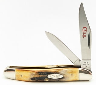 1978 Case XX Red Letter Stag Medium Texas Jack Knife 52087