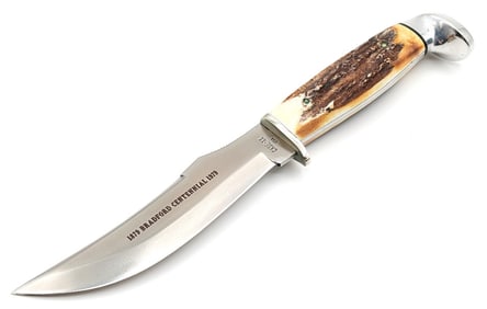 1979 Case XX Bradford Centennial Stag Fixed Blade 523-5