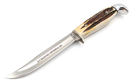 1979 Case XX Bradford Centennial Stag Fixed Blade 516-5