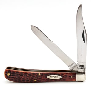 1965-69 Case XX Red Bone Slimline Trapper 62048