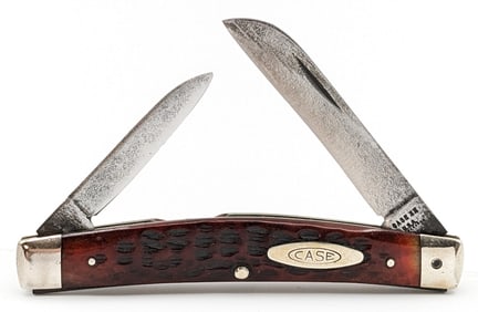 1970 Case XX Red Bone 2-Blade Congress Knife 62052