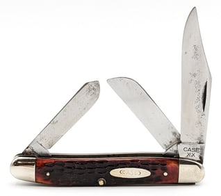 1940-64 Case XX Jigged Bone Stockman 6347HP