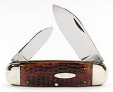 1920-40 Case Tested XX Jigged Rare Red Bone Elephants Toe 6250