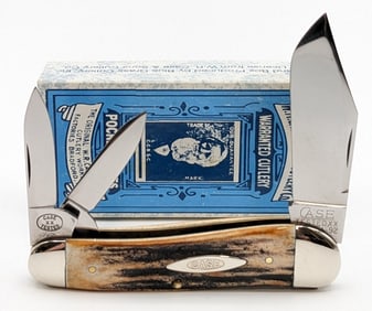 1992 Case XX Classic 1 of 240 Stag Serpentine Whittler 53043 1/2 w/ Box