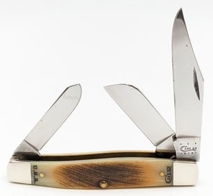 2012 Case XX Sawcut Bone Large Stockman 6375