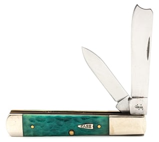 2006 Case XX Jade Green Bone Razor Arrow Shield 62005RAZ