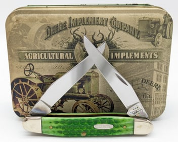 2004 Case XX John Deere Green Bone Muskrat w/ Tin