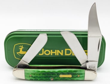 2010 Case XX John Deere Green Bone Stockman 6347 w/ Tin