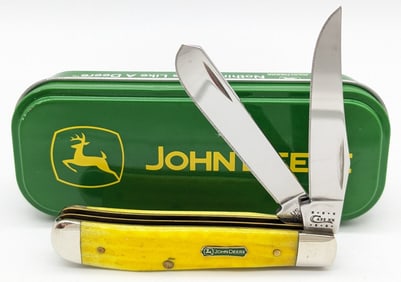 2010 Case XX John Deere Yellow Bone Mini Trapper 6207 w/ Tin