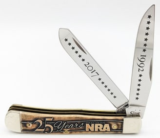 2016 Case XX 25 Year Friends of the NRA Smooth Bone Trapper 6254