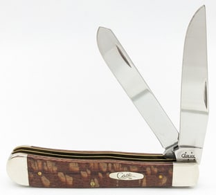 2004 Case XX Smooth Lace Wood Trapper 7254