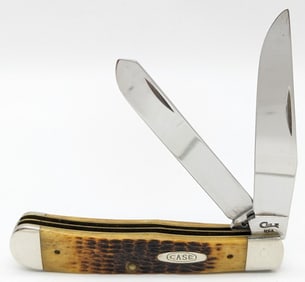 1996 Case XX Rogers Jigged Bone Trapper 6254