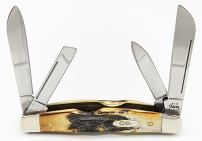 2002 Case XX Bone Stag Congress Knife 6.54052