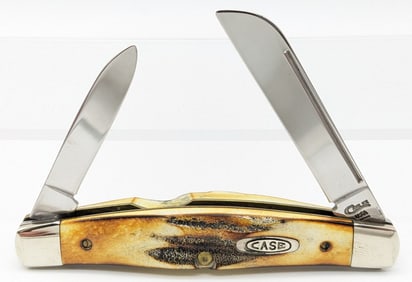 1994 Case XX Stag 2-Blade Congress Knife 52052
