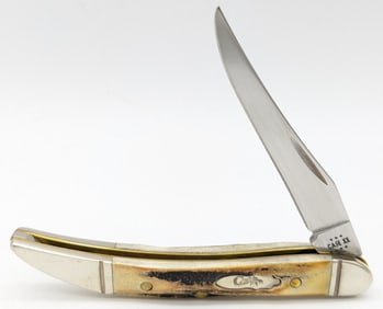 2023 Case XX Fluted Bolster Stag Tiny Toothpick 510096