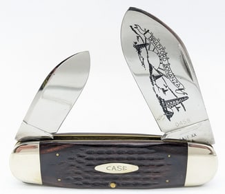 LTD 1979 Case XX Bradford Bonanza Jig Wood Elephant's Toe 6250