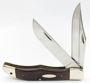 1976 Case XX Jigged Wood Folding Hunter 6265