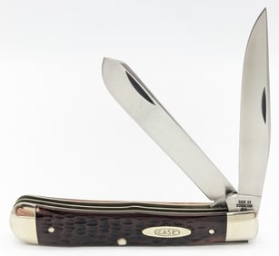1965-69 Case XX Jigged Bone Stainless Trapper 6254