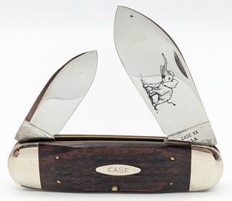 1975 Case XX Jigged Wood Elephant's Toe 6250