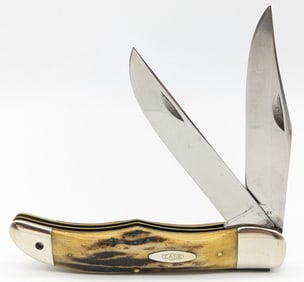 1965-69 Case USA XX Stag Folding Hunter 6265