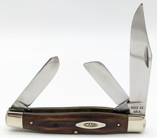 1965-69 Case XX USA Stag Large Stockman 5375
